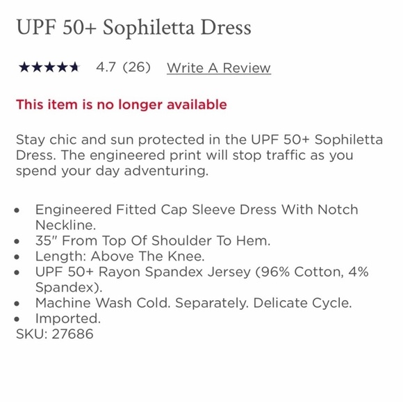 EUC Lilly Pulitzer UPF +50 Sophiletta Dress Sz M - Picture 6 of 14